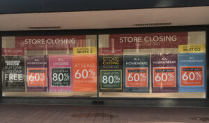 Everything must go