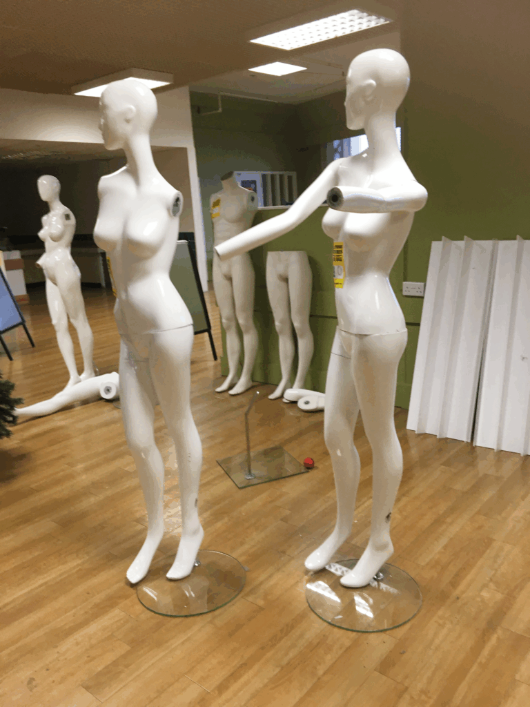 Mannequins on sale