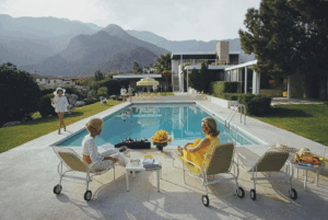 Poolside Gossip, Slim Aarons (1970)
