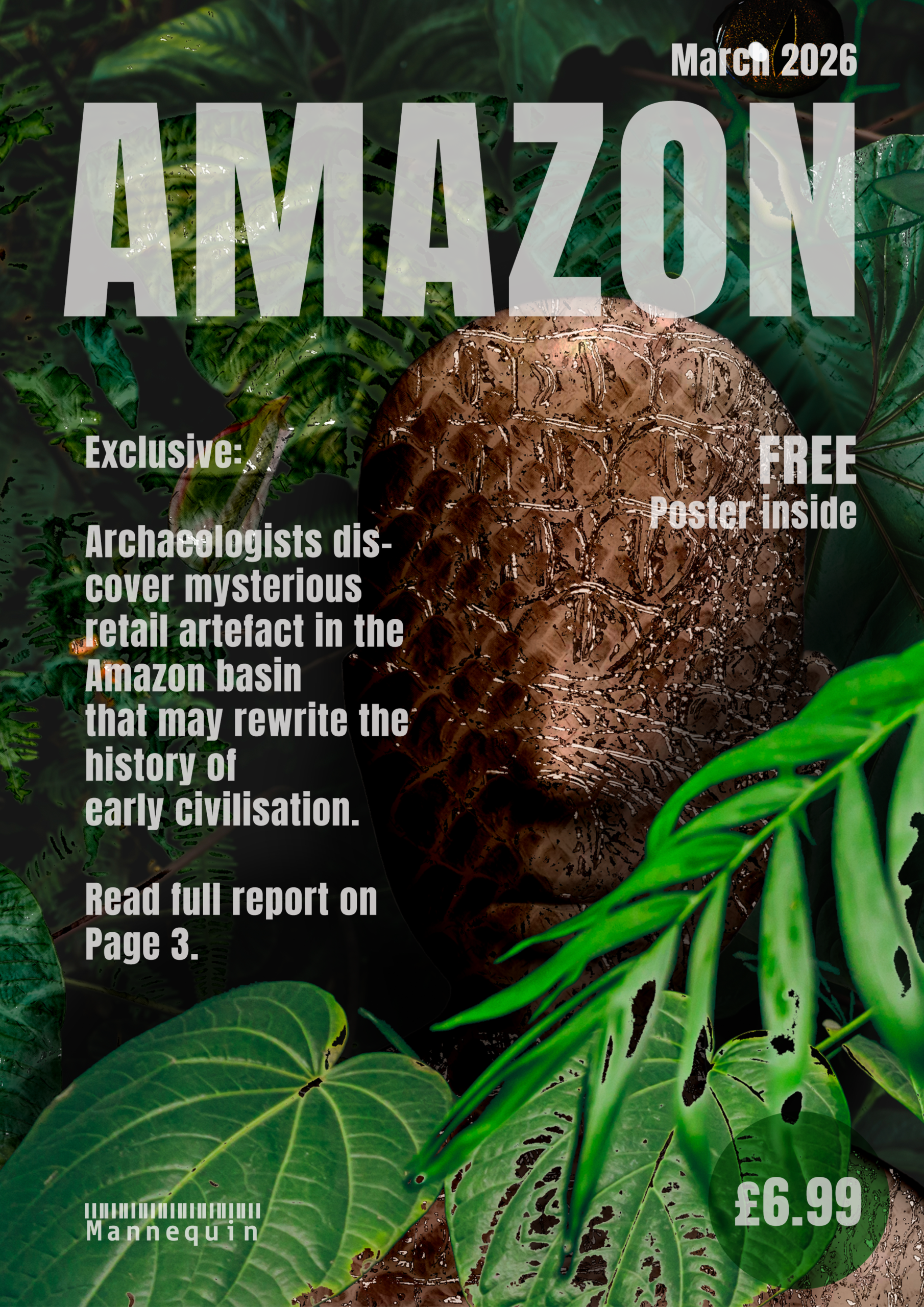 Diptych Magazine Cover and Free Pull Out Poster